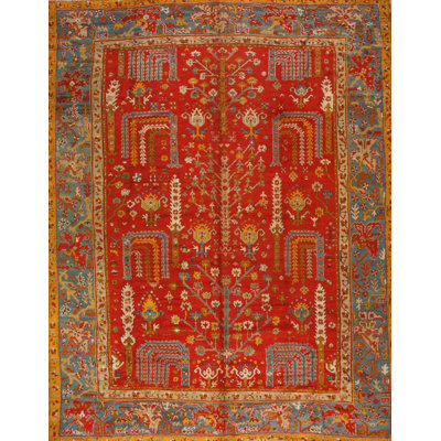 Tapis rustique Oushak