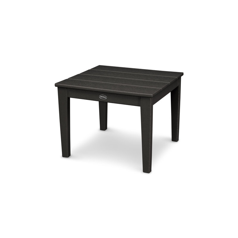 Newport Plastic Side Table, Black