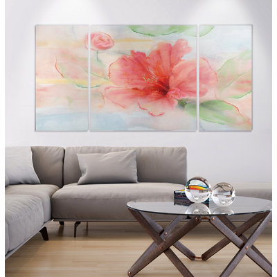" Hibiscus " 3 - Pieces