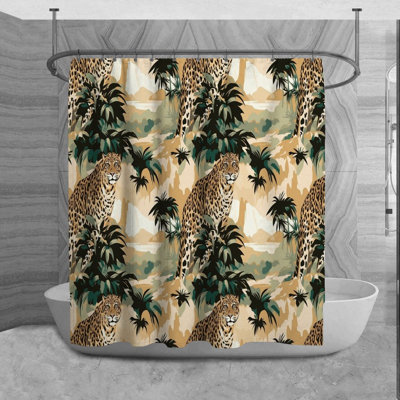 Zales Microfiber Shower Curtain