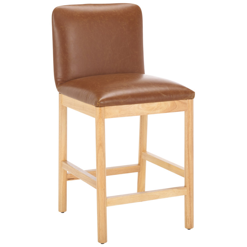 Tabouret de comptoir Madsen, Cognac