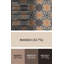 Tapis orange/brun métier tissée à la machine-827208503