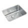 Lustertone 20.5" L x 16.5" W Undermount Kitchen Sink with Perfect Drain
