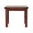 Solid Wood Butterfly Dining Table, Chestnut, Dark Brown, Table