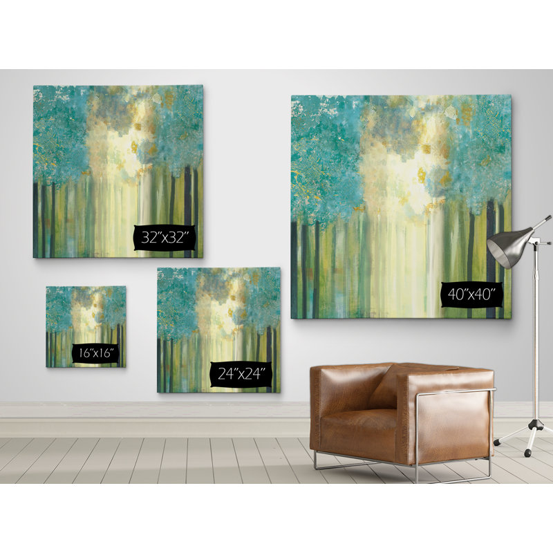 Lakeside - reproduction sur toile, H 16 po x l 16 po x P 1,5 po
