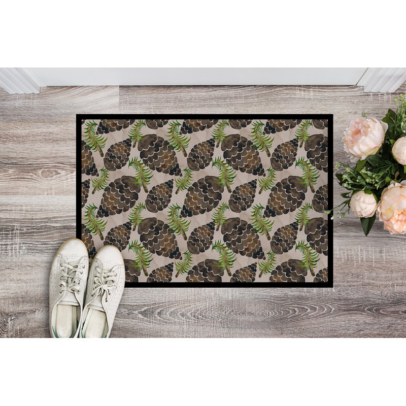 Yelverton Non-Slip Outdoor Doormat, 0.2" H x 36" W x 24" D