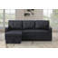 Convertible Upholstered Sectional Sofa With Pull-Out Chaise-2054569583