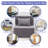 Convertible Sofa Sleeper, Single Size Foldable Floor Couch Bed-436583031-457603357