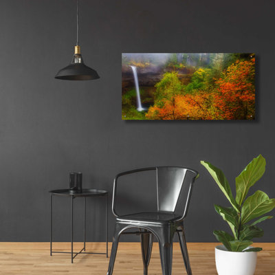 'Silver Falls' by Darren White, Acrylic Glass Wall Art