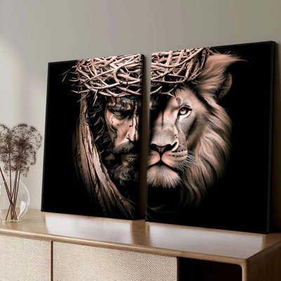 2 Piece Wrapped Canvas Print
