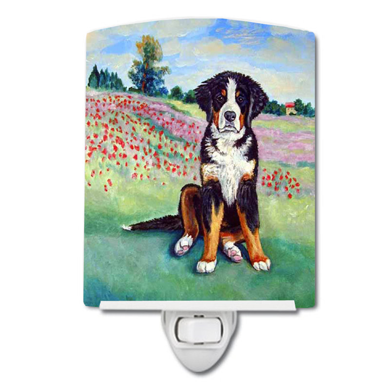 Bernese Mountain Dog Ceramic Night Light