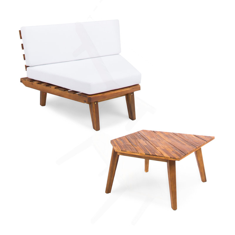 CANAPÉ CONER + TABLE