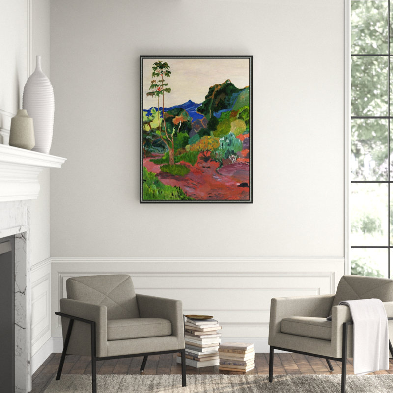 Primal Landscape Giclee On Canvas