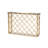 Cerah 47.2'' Glass Top Console Table