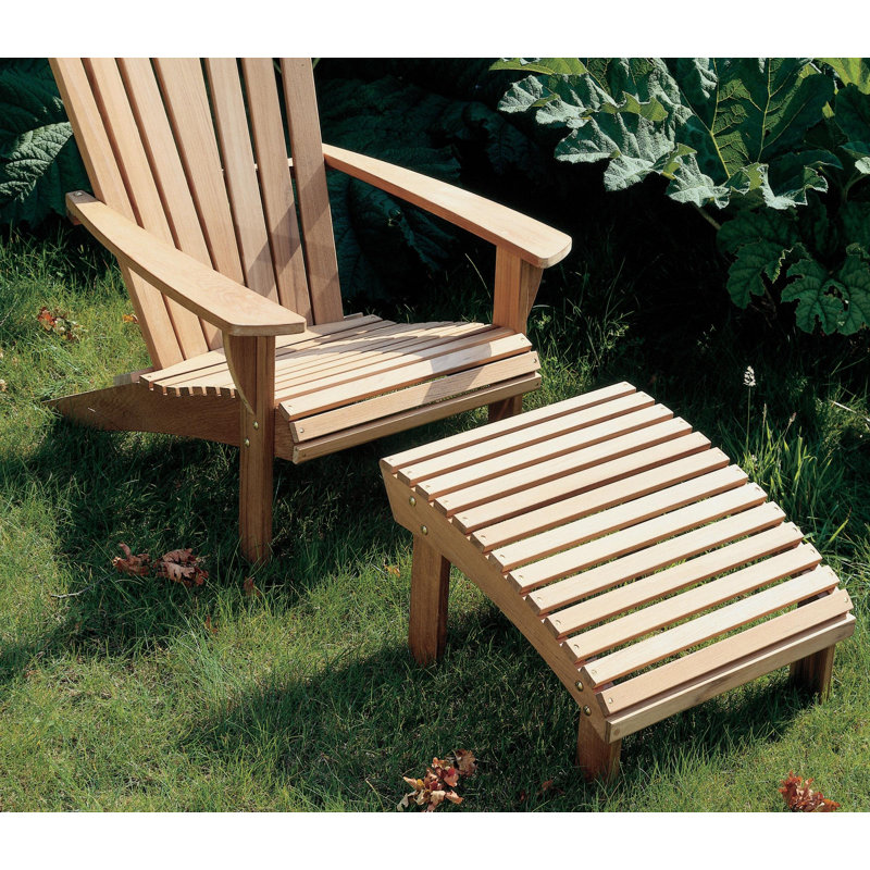 Adirondack Outdoor Teak Ottoman