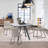 Siefert 35.4'' Round Dining Table Set, Kitchen Dining Table and 4 Dining Chairs-992375938-993963557