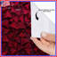 Rideaux de douche rouges à texture triangulaire extra longs-2034797948