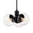 Steel Dimmable Globe Chandelier-1264815435-1264815436-1264815434