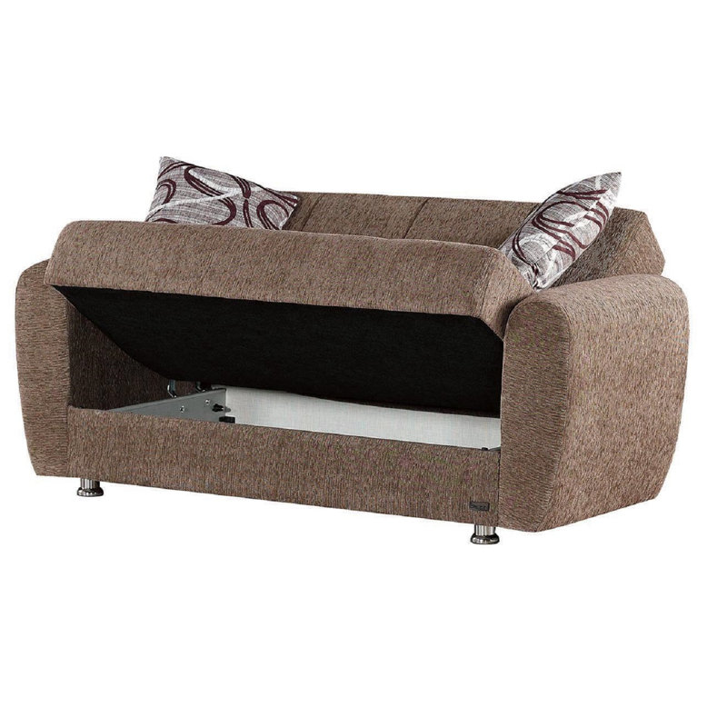 Colorado 61'' Upholstered Tight Back Convertible Sofa