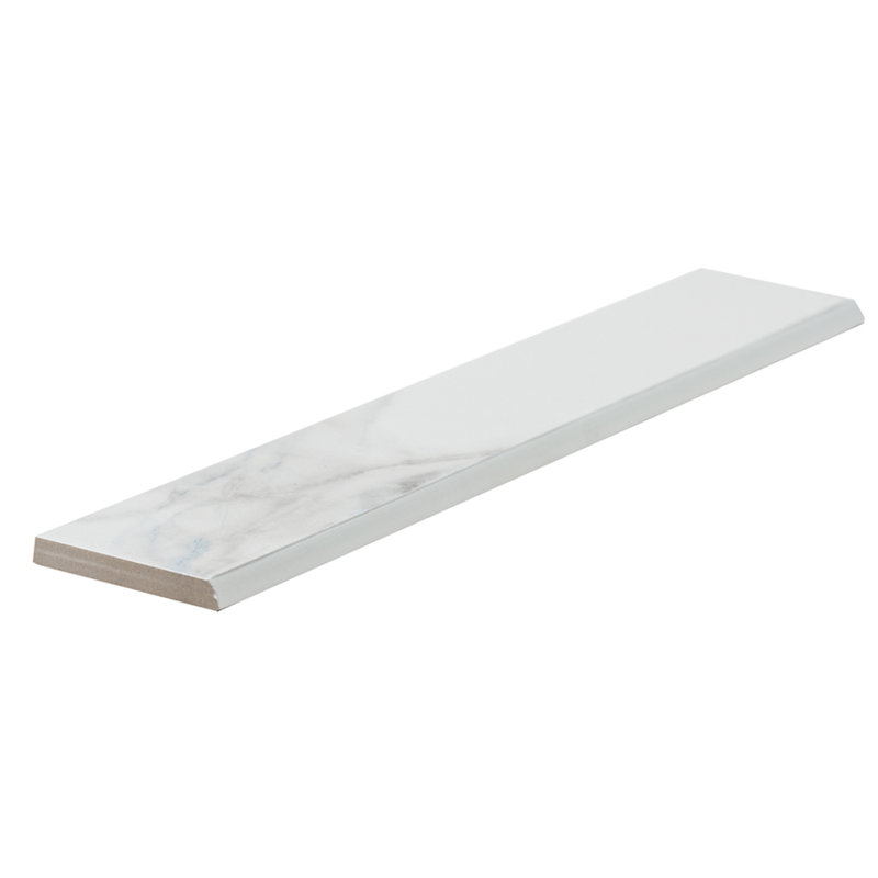 Minerva 2'' x 10'' Polished Ceramic Bullnose