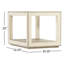 Cascade End Table