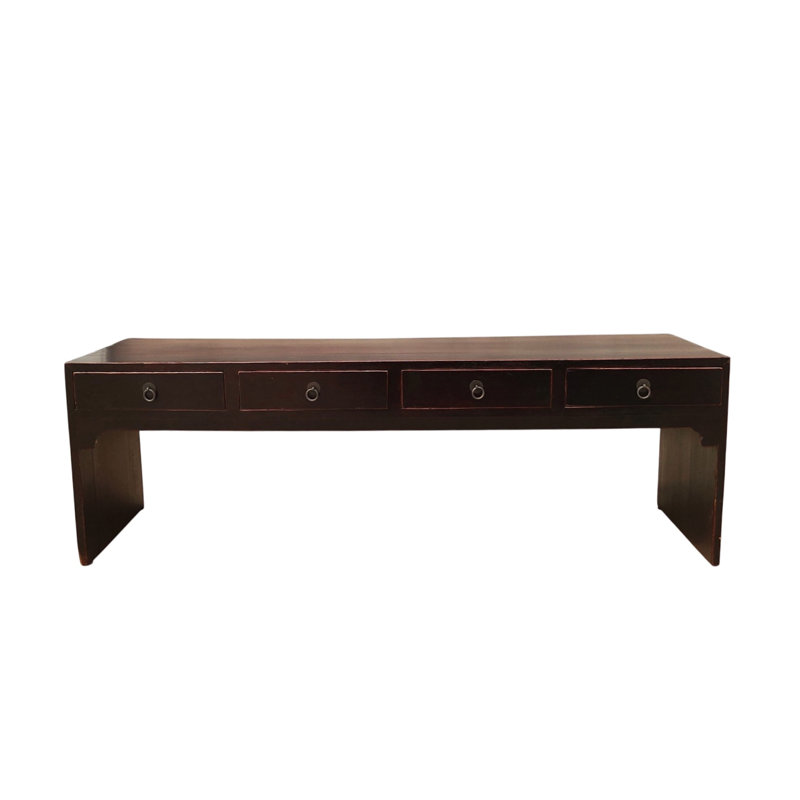 60.2 in. Solid Wood Console Table