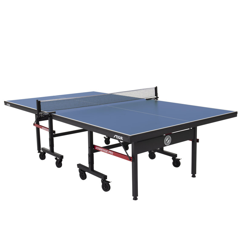 Stiga Advantage Pro Regulation Size Foldable Indoor Table Tennis Table (19mm Thick)