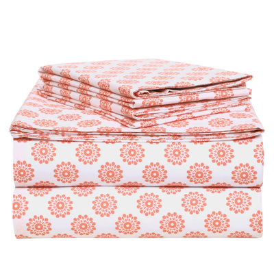 Ensemble de draps 100% coton 200 fils