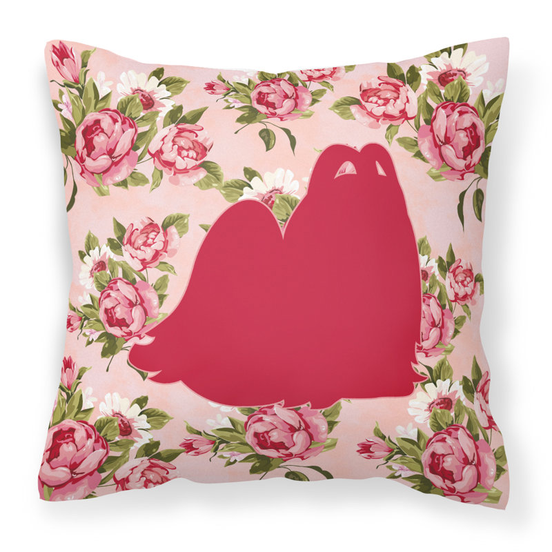  Coussin Maltese Shabby Elegance, Rose