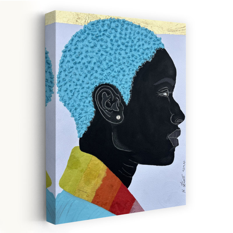 Art contemporain, art contemporain abstrait, H 24 po x l 16 po