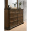 Ensemble de lit avec panneau, commode, table de chevet et commode Maderne-75911342