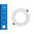 RELS 4'' Selectable Color Temperature 10.7 Watt Dimmable Air-Tight IC Rated LED Canless Recessed Lighting Kit-88171169