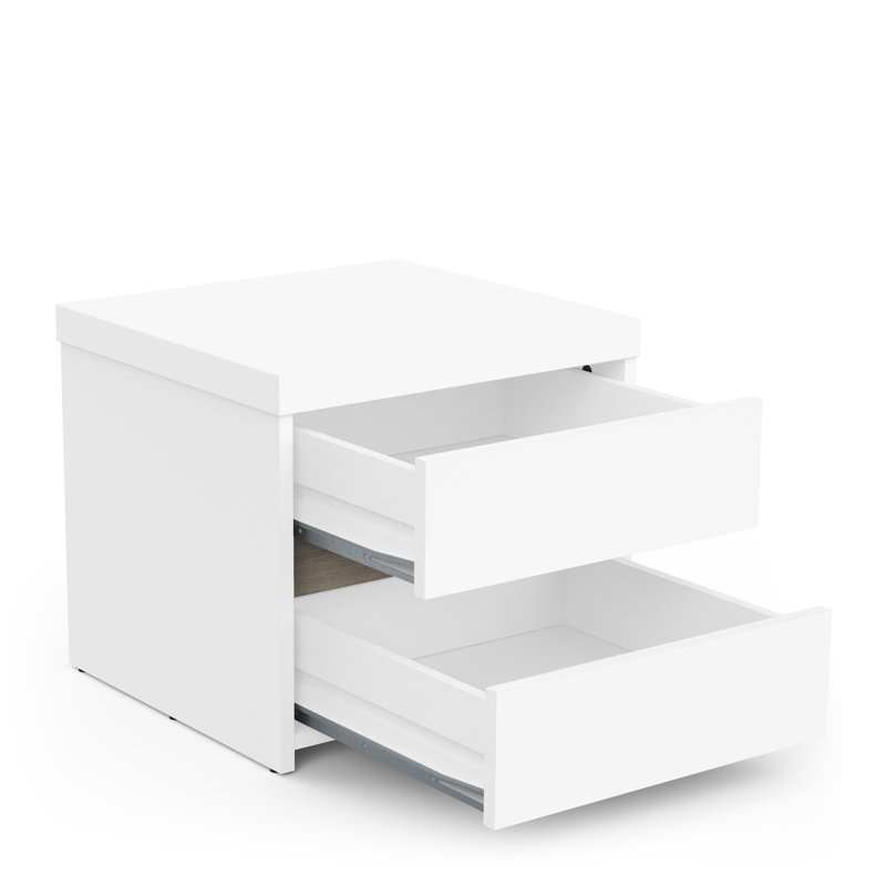 40cm W Chipboard Bedside Table