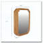 Miroir mural en bois 31,5 "x 23,82"