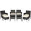 Gilette 6 - Person Patio Conversation Set with Cushions