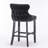 Velvet Upholstered Bar Stool Chair Set of 2-1330648766