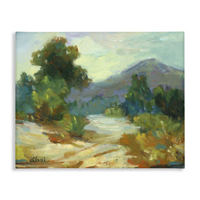 «Fall Time Mountain View», art mural sur toile par Alexi Fine