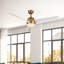 Thalia Smart LED Downrod Ceiling Fan-443934040-443934041