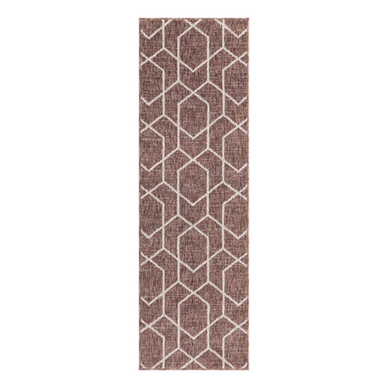Breze Geometric Indoor Rug, Runner 2' x 6'