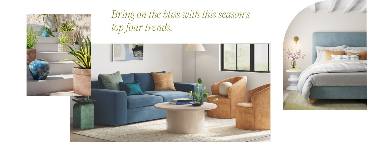Bring on the bliss with this season's top four trends.