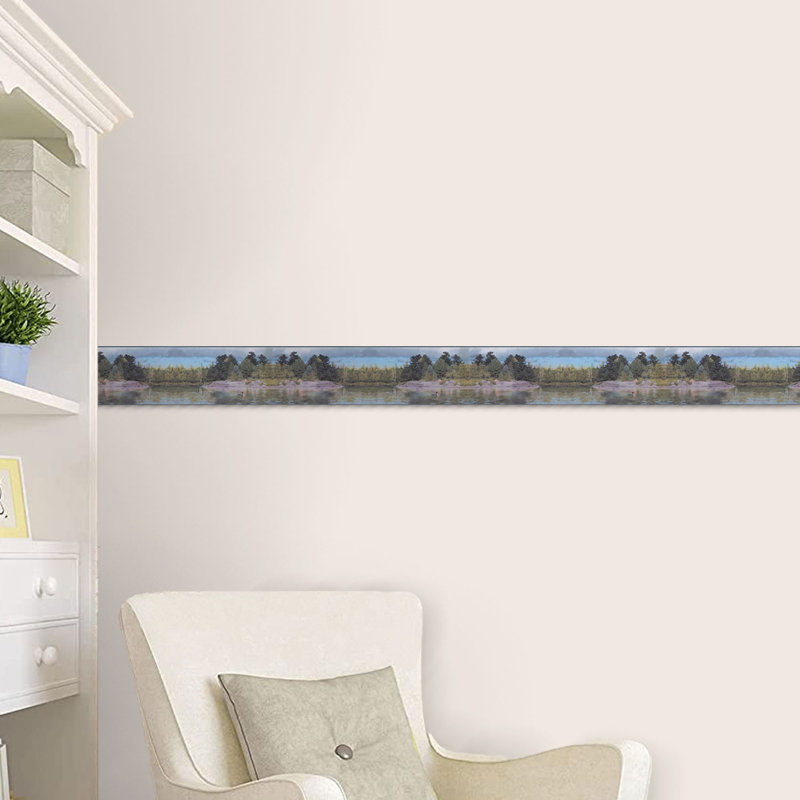 Bordure de papier peint L 15 pi x l 7 po Katlynd