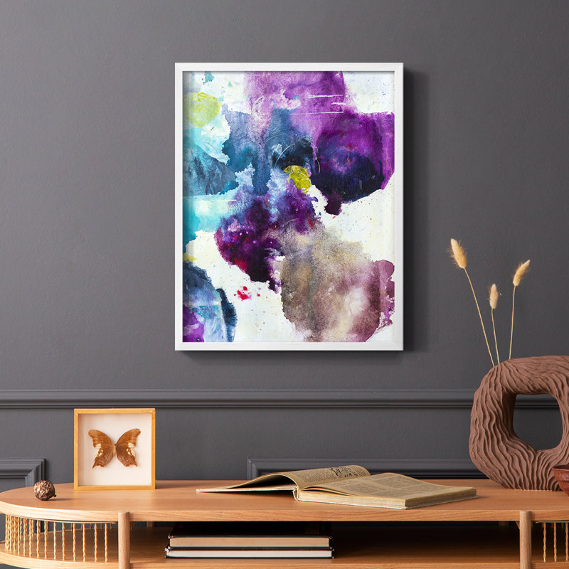 «Dreaming II», reproduction encadrée - bois massif, Blanc, H 10 po x l 8 po