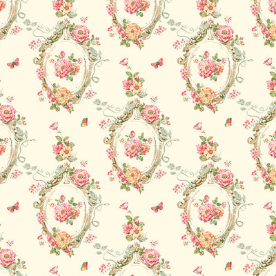 Heilyn Pre-Pasted Vinyl Floral Wallpaper Roll