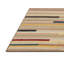 Tapis beige / brun à rayures Tien-748593999