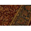 Tapis orange / rouge / bleu marine en laine noué à la main 7 pi 11 po x 10 pi 4 po Abagail