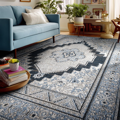 Tapis bleu nuit Obsidian