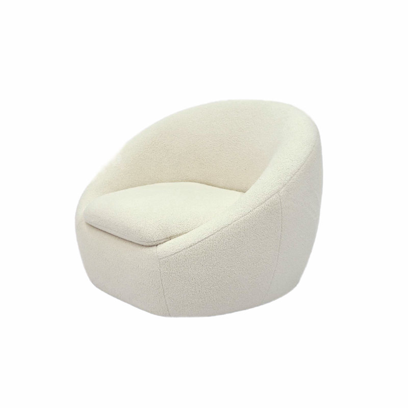 Maurio Upholstered Swivel Accent Chair