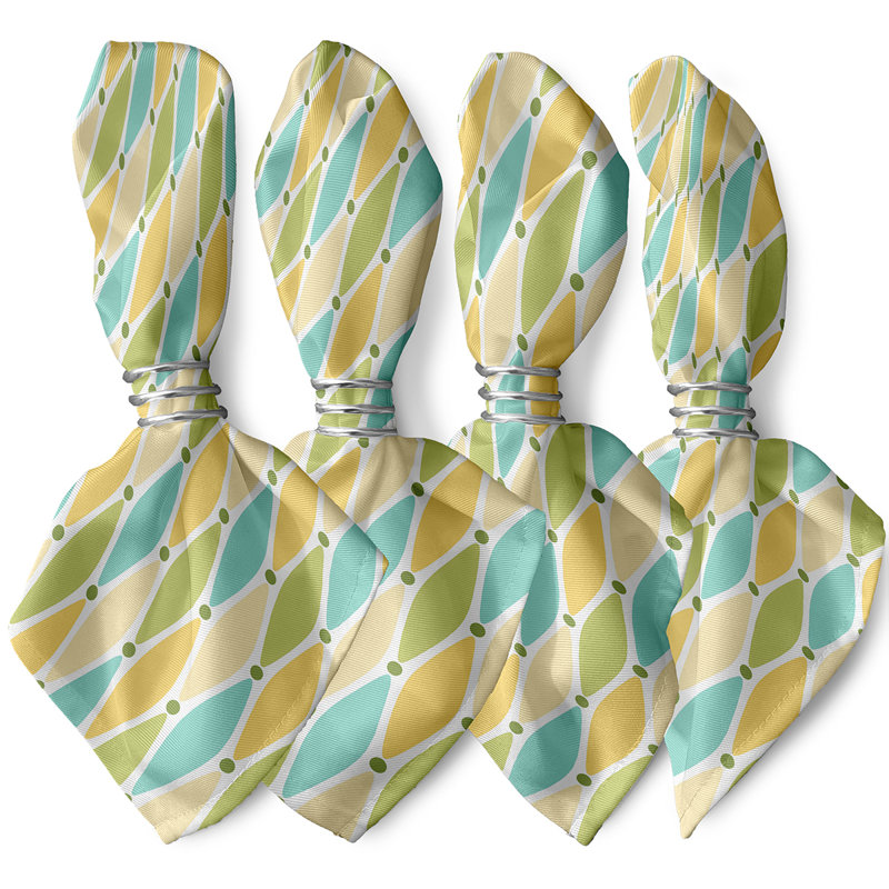 Ensemble de serviettes 4 pièces Odelina, Aqua