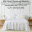 Couverture gaufrée 100% coton tissé gaufré Southshore Fine Linens-134342506-134342503