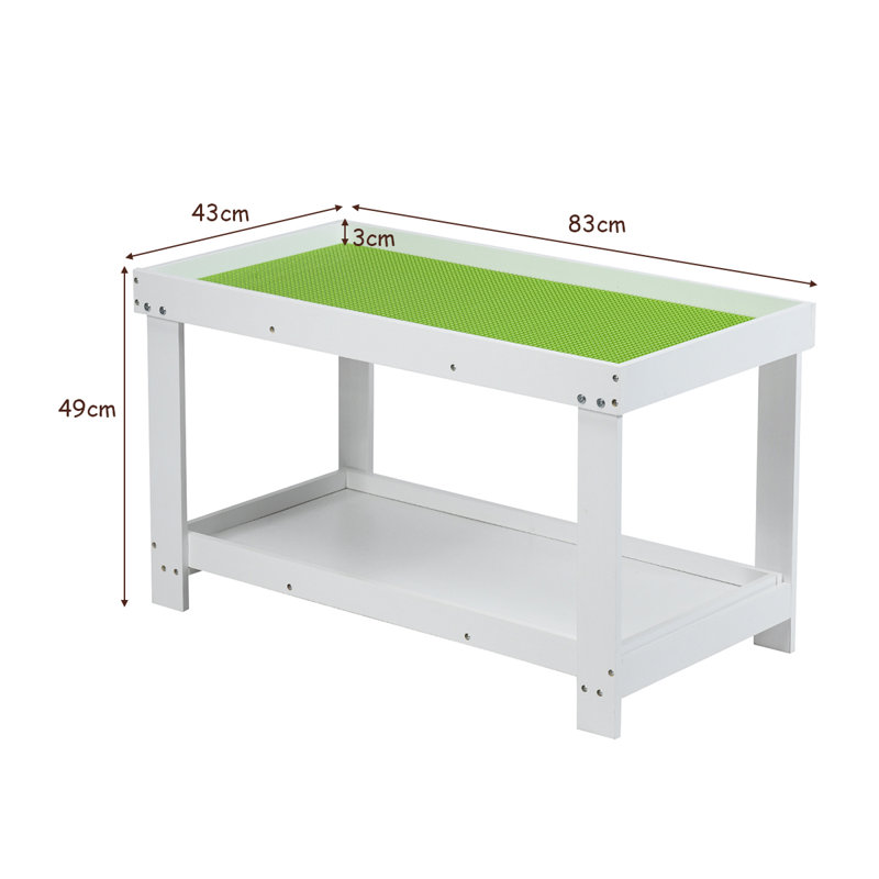 Cervantez Kids Rectangular Play Or Activity Table